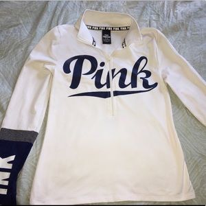 Victoria Secret (PINK) 1/2 Zip-Up Pullover